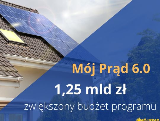 Dodatkowe fundusze na Mój Prąd!