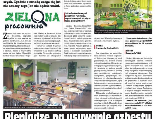 E-wydanie "Zielone Jastrzębie" - styczeń 2019 str. 1