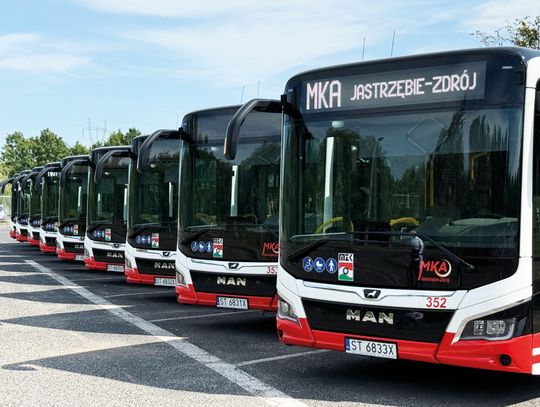 Na drogi wyjechało 10 nowych autobusów marki MAN