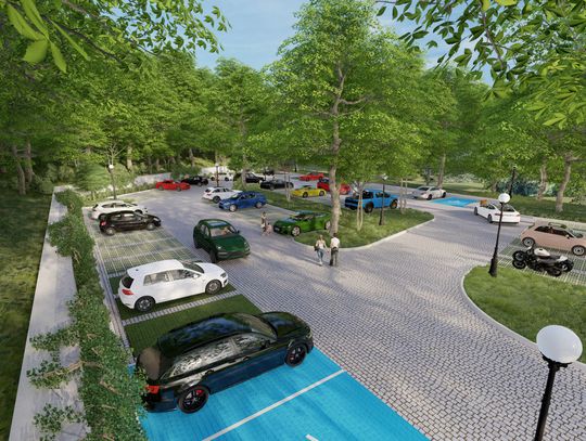 Nowy parking w reprezentacyjnej części miasta