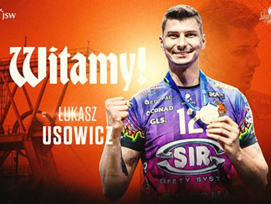 Transfer z Perugii. Łukasz Usowicz nowym środkowym JSW Jastrzębskiego Węgla!