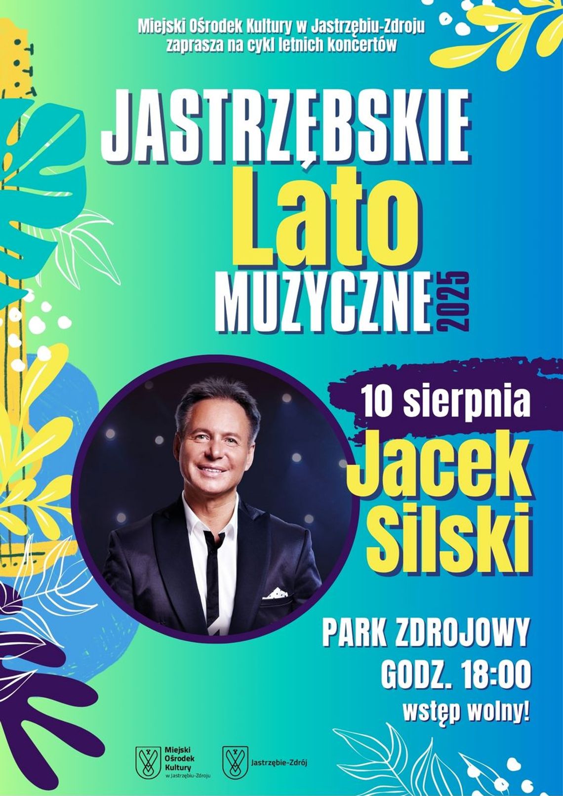 Jacek Silski w Parku Zdrojowym