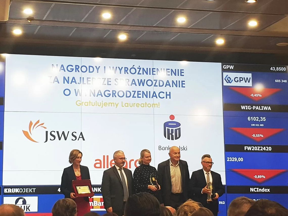 JSW z główną nagrodą „The Best Annual Report” 2023