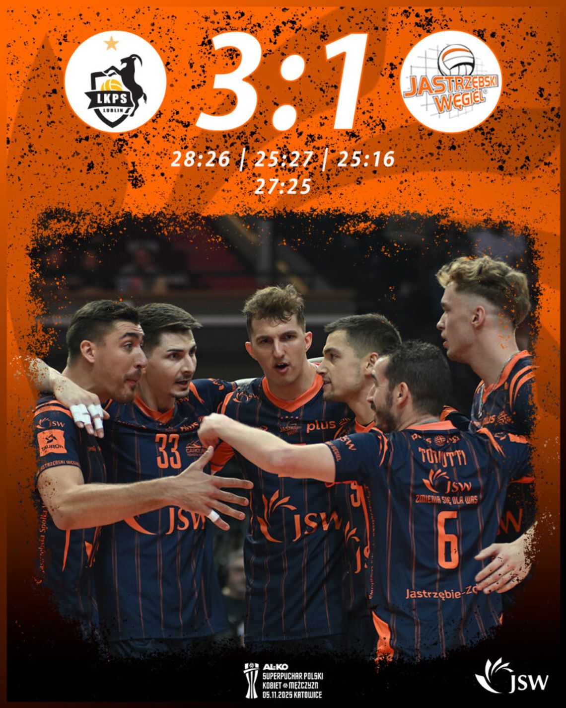 Niestety, Superpuchar nie dla jastrzębian Niestety, Superpuchar nie dla jastrzębian