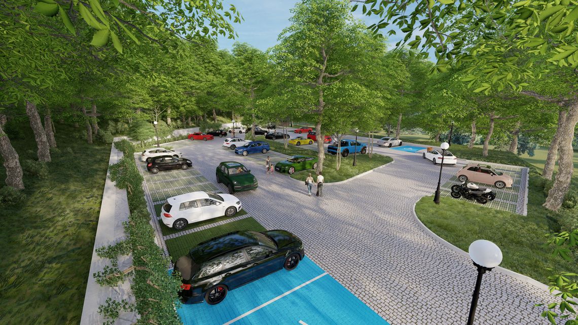 Nowy parking w reprezentacyjnej części miasta