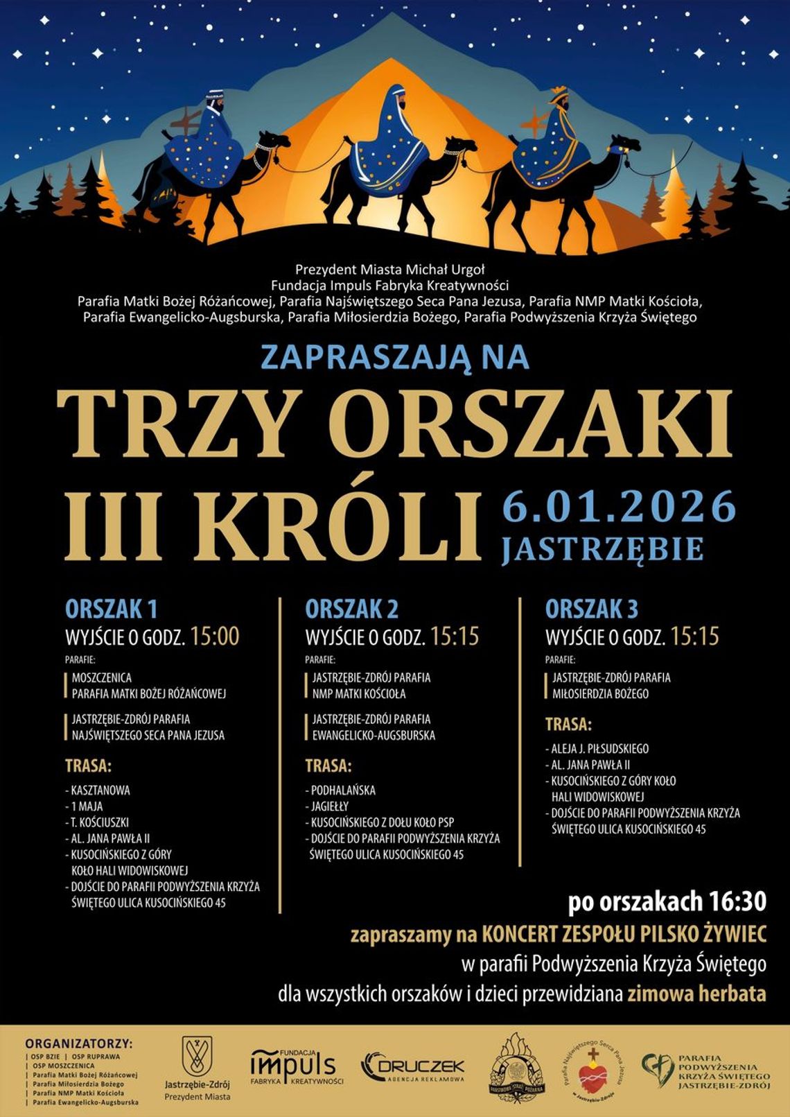 Orszak III Króli w nowej odsłonie Orszak III Króli w nowej odsłonie