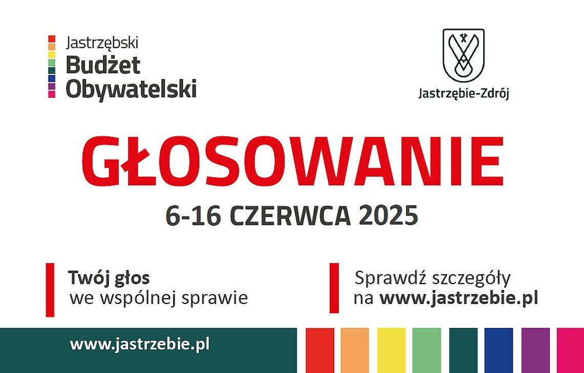 Rozpoczęło się głosowanie do Jastrzębskiego Budżetu Obywatelskiego