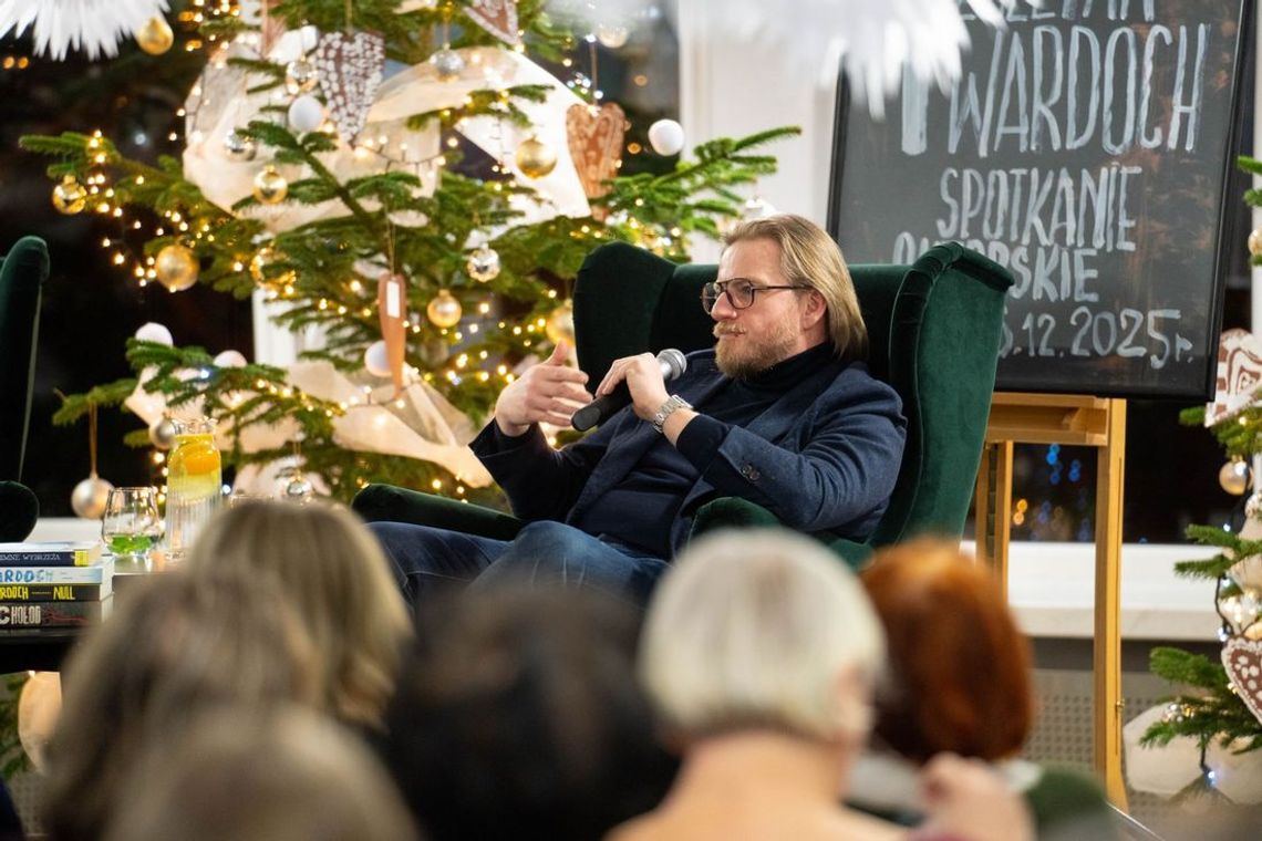 Szczepan Twardoch na zakończenie literackiego roku Szczepan Twardoch na zakończenie literackiego roku