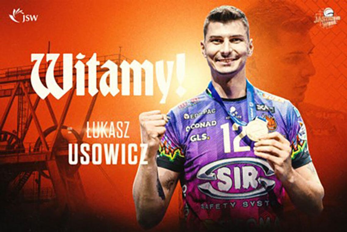 Transfer z Perugii. Łukasz Usowicz nowym środkowym JSW Jastrzębskiego Węgla!