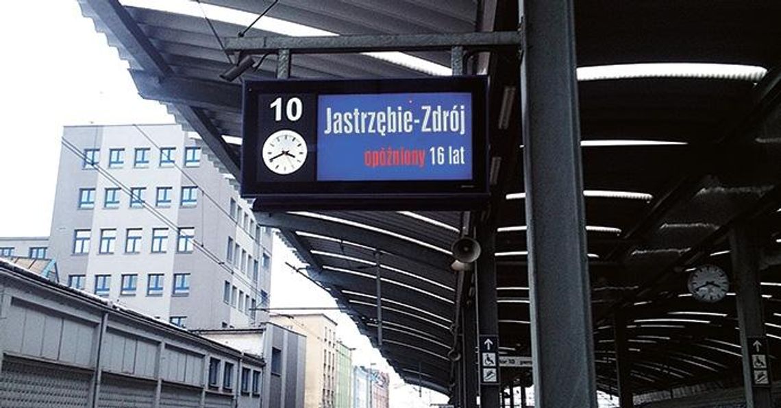Wsiąść do pociągu w Jastrzębiu-Zdroju...