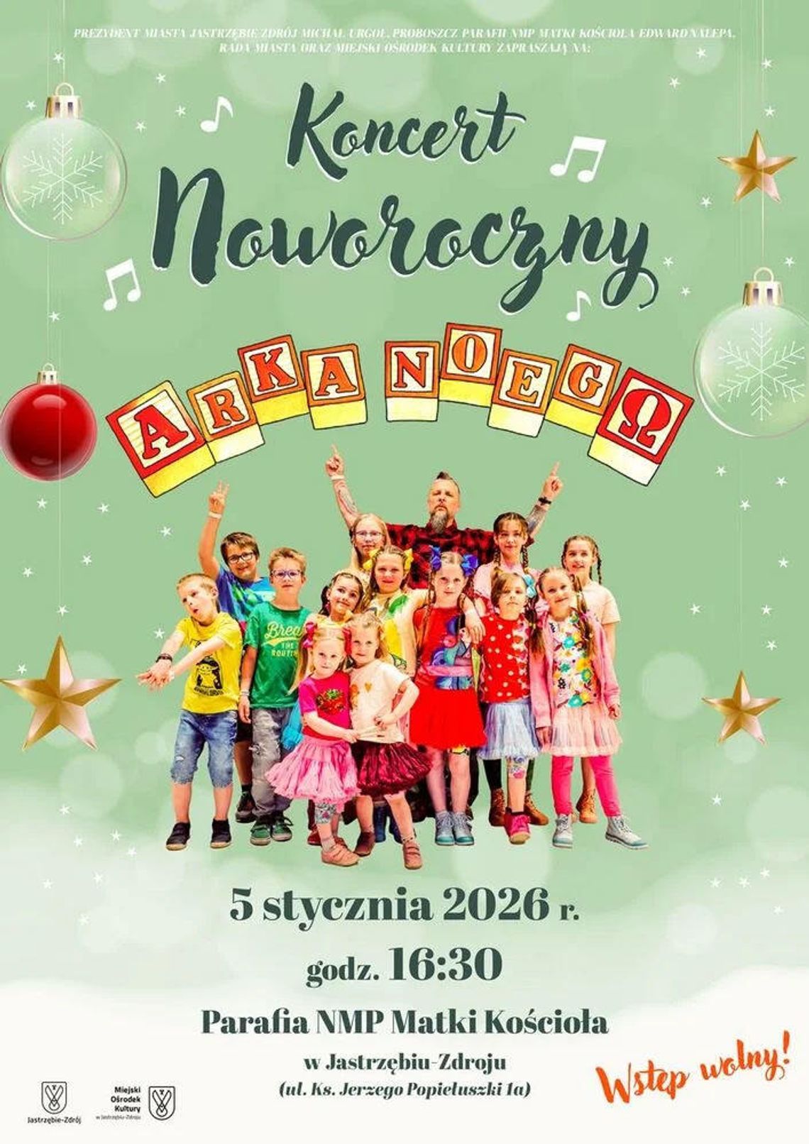 Wspólne kolędowanie z Arką Noego Wspólne kolędowanie z Arką Noego