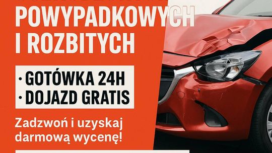 Skup aut uszkodzonych Jastrzębie Zdrój /Śląskie, skup aut niesprawnych