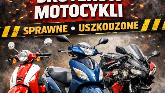 SKUP MOTOCYKLI SKUTERÓW MOTOROWERÓ QUADÓW