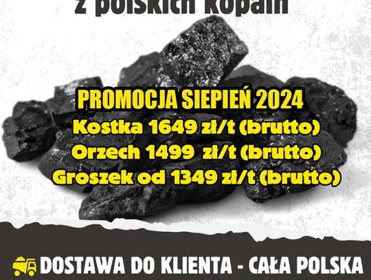 Polski Węgiel Hurt / Promocja Sierpień 2024