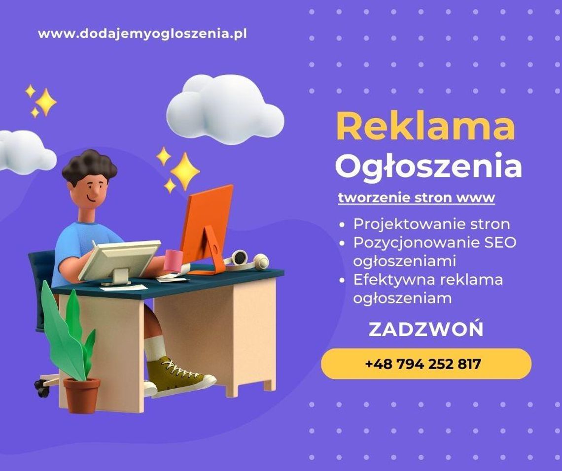 Projektowanie Stron - Pozycjonowanie SEO Ogłoszeniami -  Efektywna Reklama Ogłoszeniami