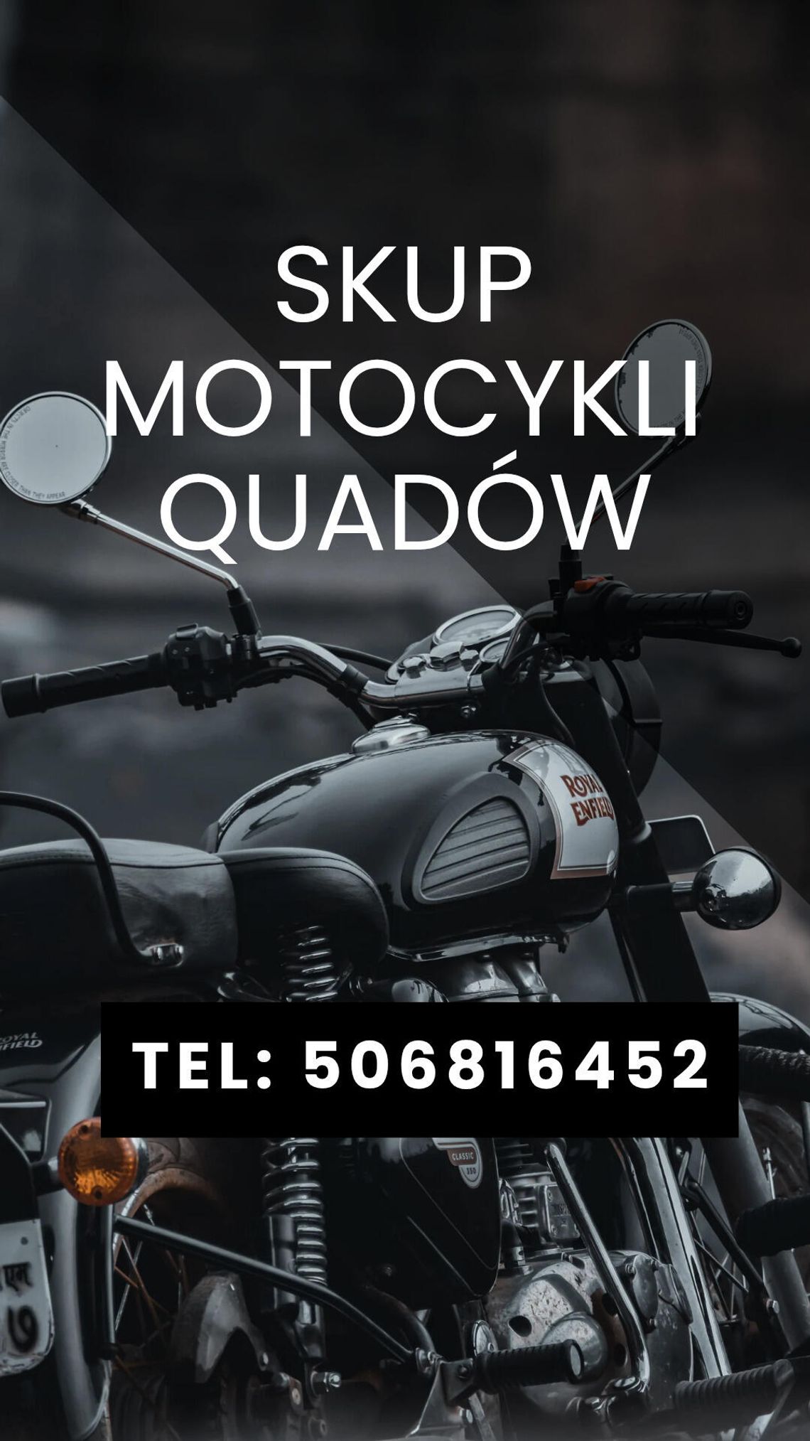 SKUP MOTOCYKLI MOTOROWERÓW SKUTERÓW QUADÓW ATV