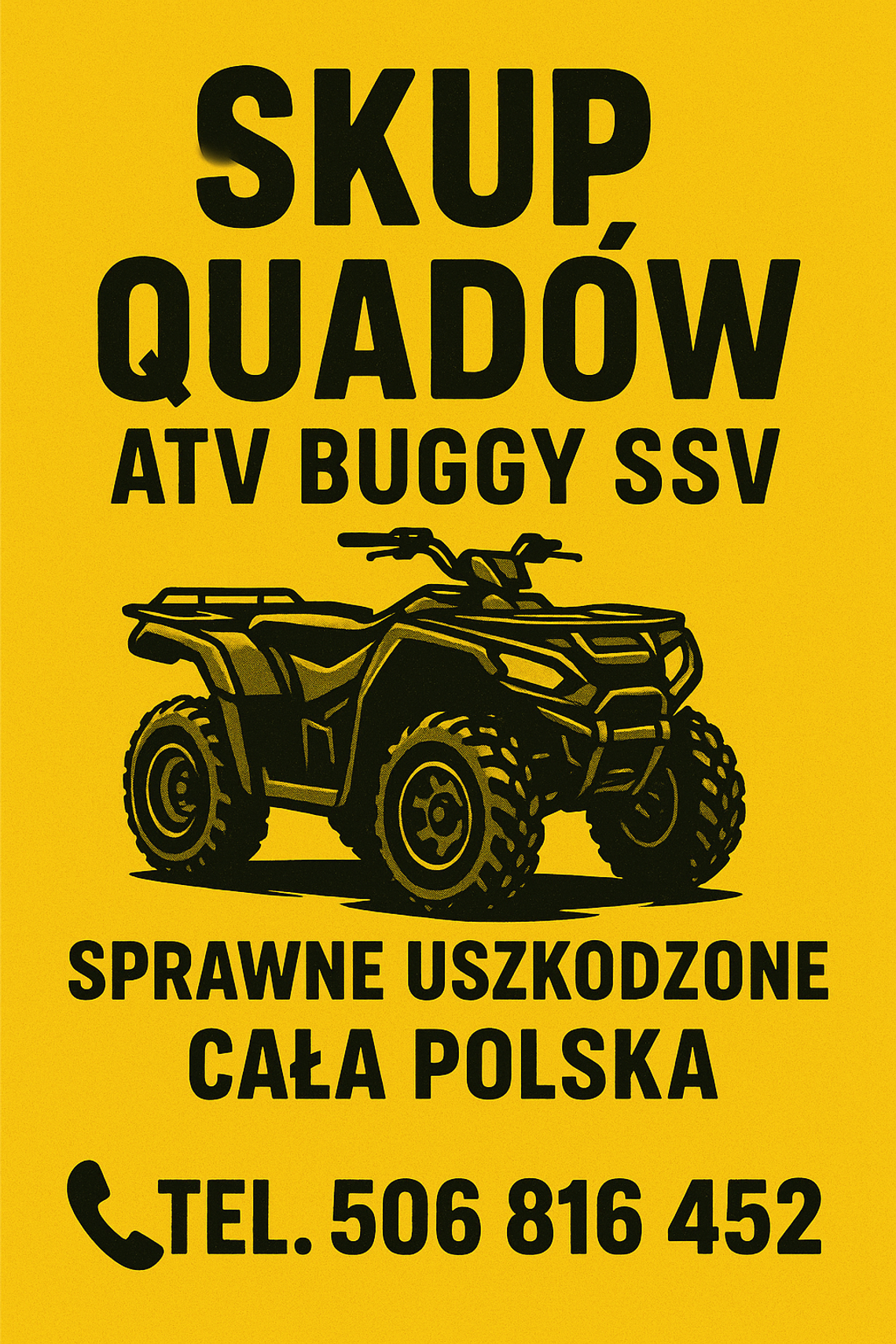 SKUP QUADÓW QUAD QUADY ATV SKUTERÓW WODNYCH ŚNIEŻNYCH SKUP QUADÓW QUAD QUADY ATV SKUTERÓW WODNYCH ŚNIEŻNYCH