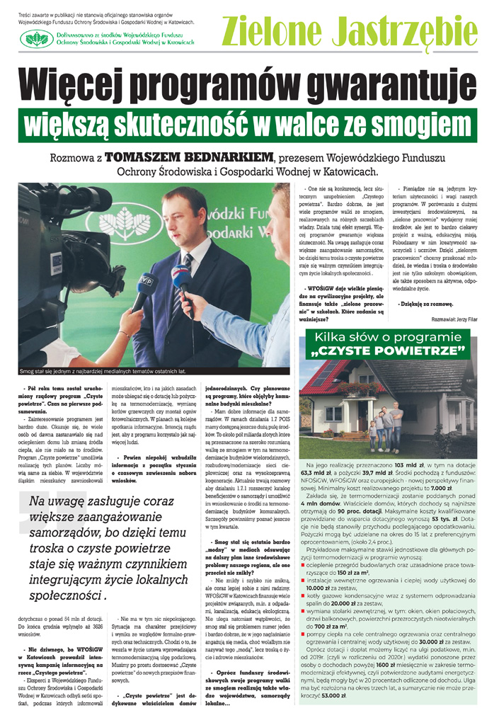 E-wydanie "Zielone Jastrzębie" - styczeń 2019 str. 2