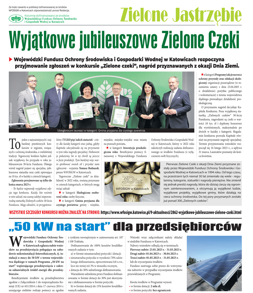 E-wydanie "Zielone Jastrzębie" - luty 2023 str. 2