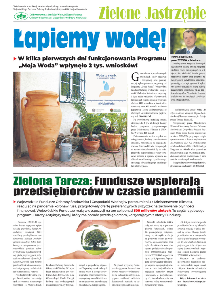 E-wydanie "Zielone Jastrzębie" - lipiec 2020 str. 2