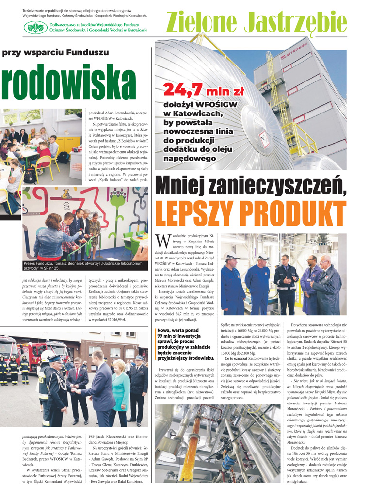 E-wydanie "Zielone Jastrzębie" - październik 2019 str. 2