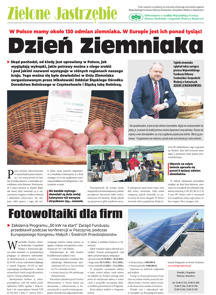 E-wydanie "Zielone Jastrzębie" - październik 2020 str. 1