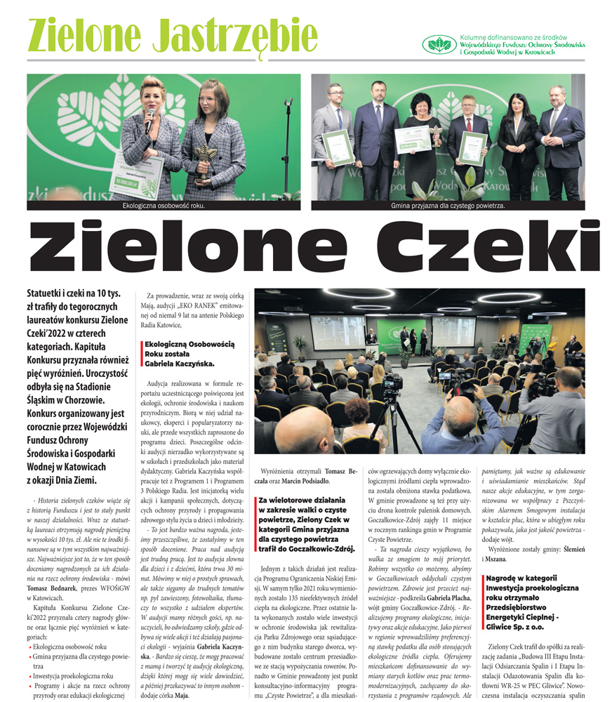 E-wydanie "Zielone Jastrzębie" - październik 2022 str. 1