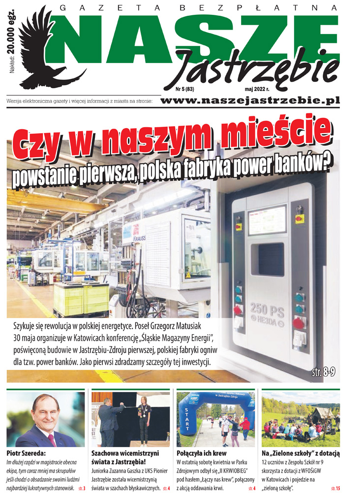 E-wydanie "Nasze Jastrzębie" - maj 2022