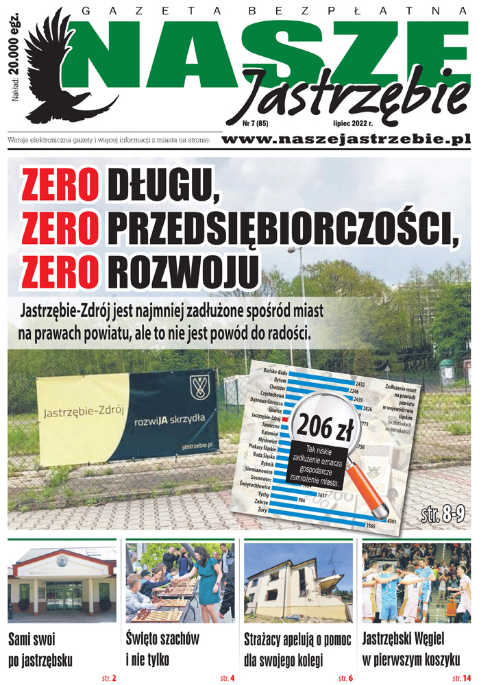 E-wydanie "Nasze Jastrzębie" - lipiec 2022
