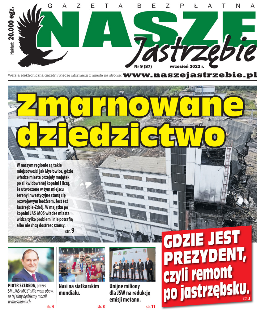 E-wydanie "Nasze Jastrzębie" - wrzesień 2022