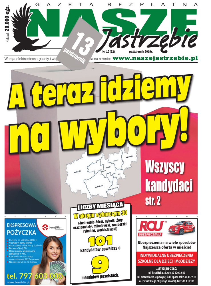 E-wydanie "Nasze Jastrzębie" - październik 2019